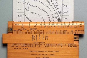 A 1888 Hurter & Driffield's Actinograph; A basic exposure calculator
