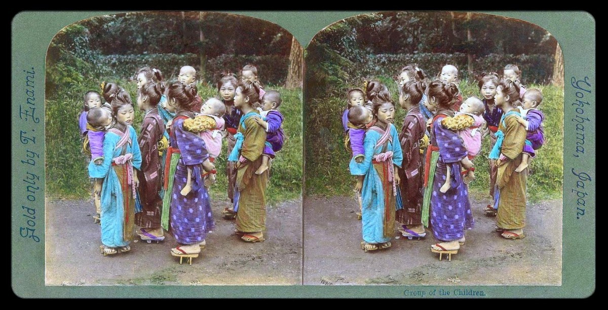 Stereoview of 'S 763', as sold by T. Enami (Courtesy: Rob Oechsle - t-enami.org)